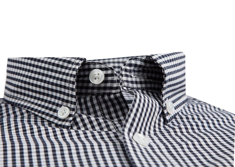 Double Pump Mens Button Down Shirts Cotton Long Sleeve Shirts Regular Fit(SL17B,L) - Image 2
